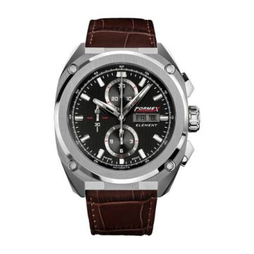 Formex Element Automatic Chronograph Full Steel / Black / Croco