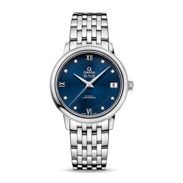 Omega De Ville Prestige Co-Axial 32.7 Stainless Steel / Blue / Stainless Steel