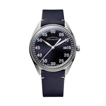 Elka Watch Co. X-Series Stainless Steel / Blue / Leather