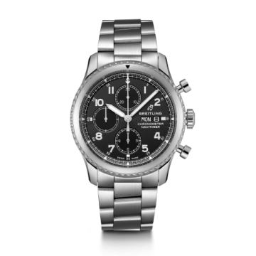 Breitling Navitimer 8 Chronograph 43 Stainless Steel / Black / Bracelet