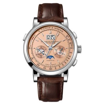 A. Lange & Söhne Datograph Perpetual Tourbillon White Gold / Pink
