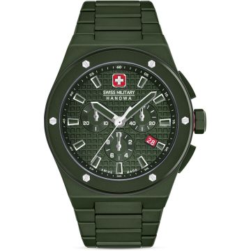 Swiss Military Hanowa Sidewinder Ceramic Green