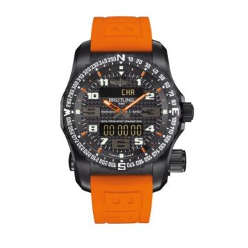 Breitling Emergency II Night Mission / Carbon Orange / Rubber / Boutique