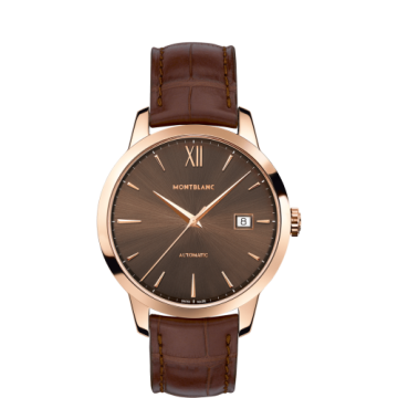 Montblanc Heritage Spirit Automatic 39mm Red Gold Brown