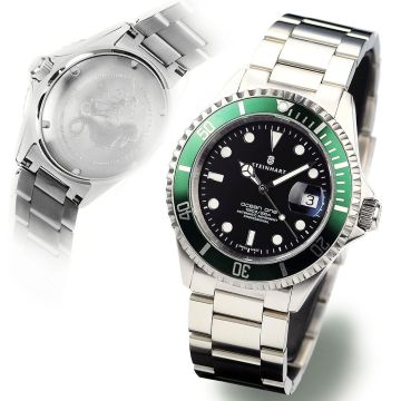 Steinhart Ocean One GREEN Diver Watch