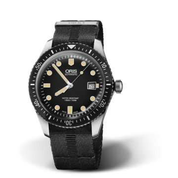 Oris Divers Sixty-Five 42 Stainless Steel / Black / NATO