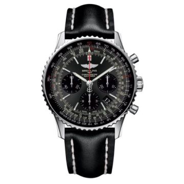 Breitling Navitimer 01 Stainless Steel / Stratus Gray / Calf / Folding