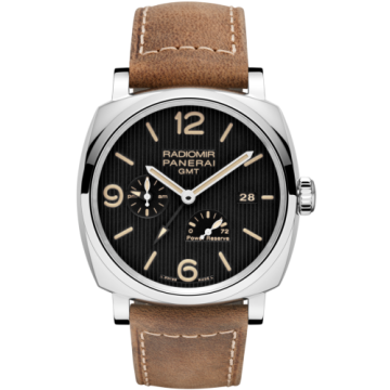 Panerai Radiomir 1940 3 Days GMT Power Reserve Automatic Acciaio Tuxedo