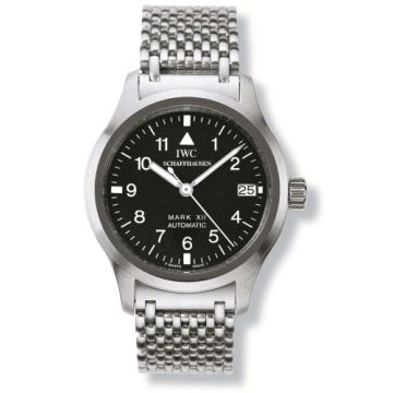 IWC Schaffhausen Pilot's Watch Mark XII Stainless Steel / Black / Bracelet