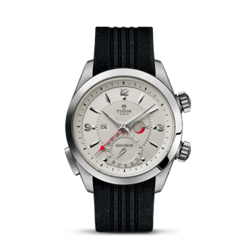 Tudor Heritage Advisor Stainless Steel / TItanium / Silver / Silk
