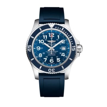 Breitling Superocean II 44 Stainless Steel / Blue / Mariner Blue / Rubber