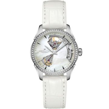 Hamilton Jazzmaster Open Heart 36 Stainless Steel - Diamond / MOP / Bracelet