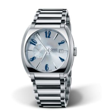 Oris Frank Sinatra Small Second Date Stainless Steel / Silver / Bracelet