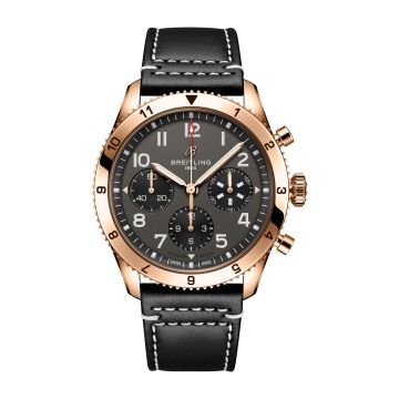 Breitling Classic AVI Chronograph P-51 Mustang Red Gold