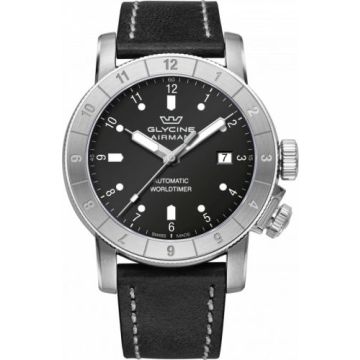Glycine Airman 42 Automatic Stainless Steel / Black