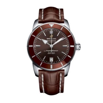 Breitling Superocean Heritage II 42 Stainless Steel / Bronze / Bronze / Croco