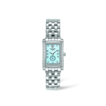 Longines DolceVita 20 Quartz Stainless Steel Diamond Blue
