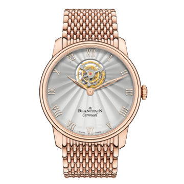 Blancpain Villeret Carrousel Volant Une Minute Red Gold / Bracelet