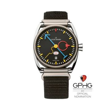 Louis Erard Excellence La Semaine Louis Erard x Alain Silberstein Titanium / Black