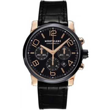 Montblanc TimeWalker Chronograph Automatic Red Gold Ceramic Black