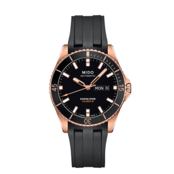 Mido Ocean Star 200 Rose / Black / Rubber