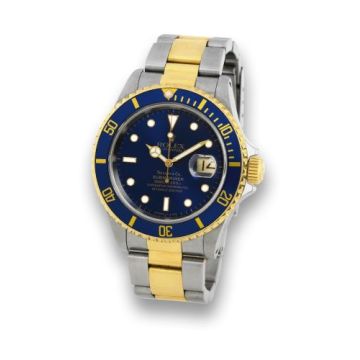 Rolex Submariner Date 16613 Blue Tiffany Tritium