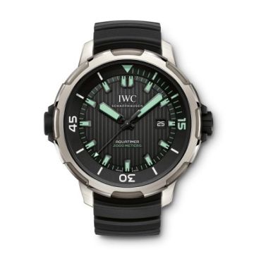 IWC Schaffhausen Aquatimer Automatic 2000 Titanium / Black / Rubber