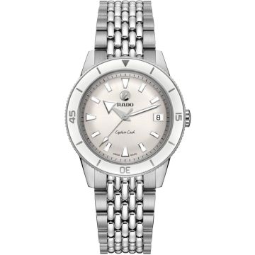 Rado HyperChrome Captain Cook 37 White / Bracelet