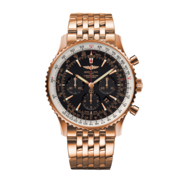 Breitling Navitimer 01 46 Red Gold / Black / Bracelet