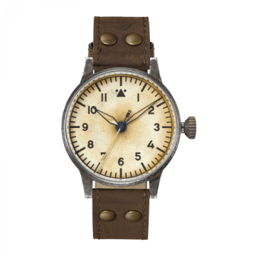 Laco Pilot Watch Original Venedig Erbstück Stainless Steel / Superluminova