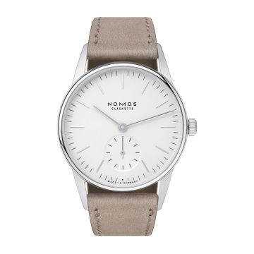 Nomos Glashütte Orion 33 White / Open Case Back