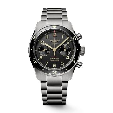 Longines Spirit Flyback 42 Titanium / Anthracite / Bracelet