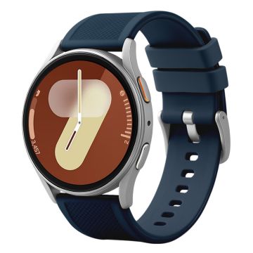 Elite Silicone Navy Blue Watch Band - 22mm