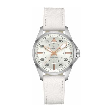 Hamilton Khaki Aviation Pilot Auto 36 Stainless Steel / Silver
