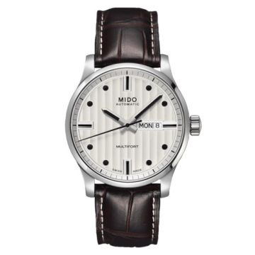 Mido Multifort Gent Stainless Steel / Silver