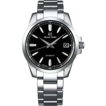 Grand Seiko Automatic Date Stainless Steel / Black / Bracelet