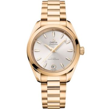 Omega Seamaster Aqua Terra 150M Shades Master Chronometer 34 Moonshine Gold / Silver / Bracelet