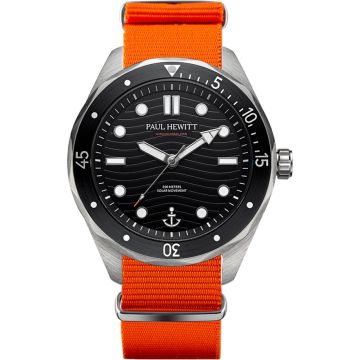 Paul Hewitt Ocean Diver Marinium Steel Nato Orange Ø 42