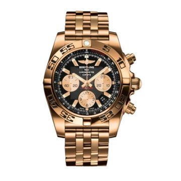 Breitling Chronomat 44 Rose Gold / Onyx Black / Bracelet