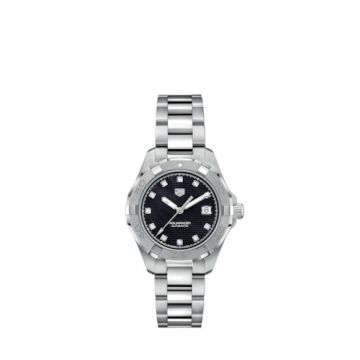 TAG Heuer Aquaracer 300M Calibre 9 Automatic 32 Stainless Steel / Black MOP - Diamond / Bracelet