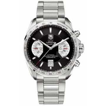 TAG Heuer Grand Carrera Calibre 17 RS 43 Stainless Steel / Black / Bracelet
