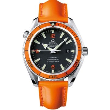 Omega Seamaster Planet Ocean 600M Co-Axial 45.5 Stainless Steel / Orange / Orange Rubber