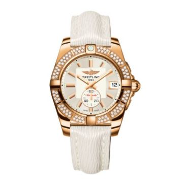 Breitling Galactic 36 Automatic Rose Gold / Diamond / Stratus Silver / Sahara