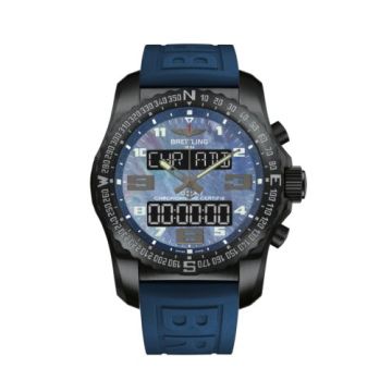 Breitling Cockpit B50 Night Mission / Blue MOP / Rubber / Folding