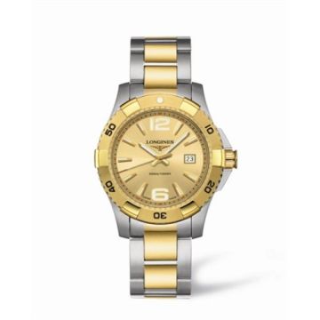 Longines Hydroconquest 39 Quartz Two Tone Gold