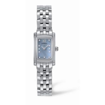 Longines DolceVita 16 Quartz Stainless Steel Blue MOP