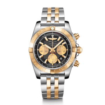Breitling Chronomat 44 Stainless Steel / Rose Gold / Onyx Black / Bracelet