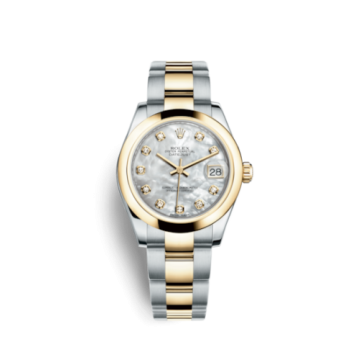 Rolex Datejust 31 Rolesor Yellow Domed / Oyster / MOP
