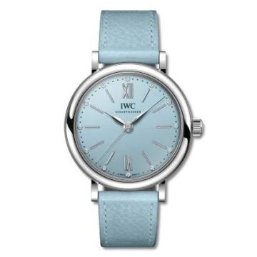 IWC Schaffhausen Portofino 34 Stainless Steel / Sunny Blue