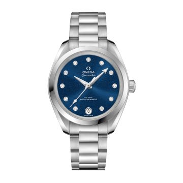 Omega Seamaster Aqua Terra 150M Master Chronometer 34 Stainless Steel / Blue / Bracelet